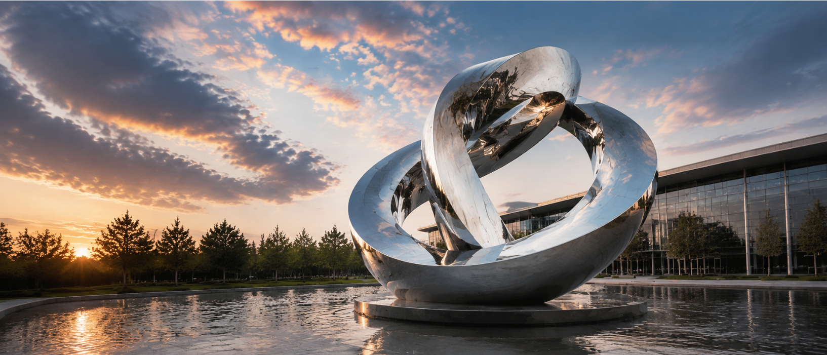 Stainless Steel Sculpture 04