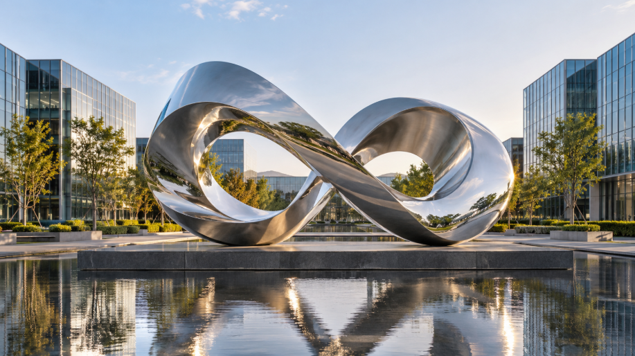 Stainless Steel Sculpture 14